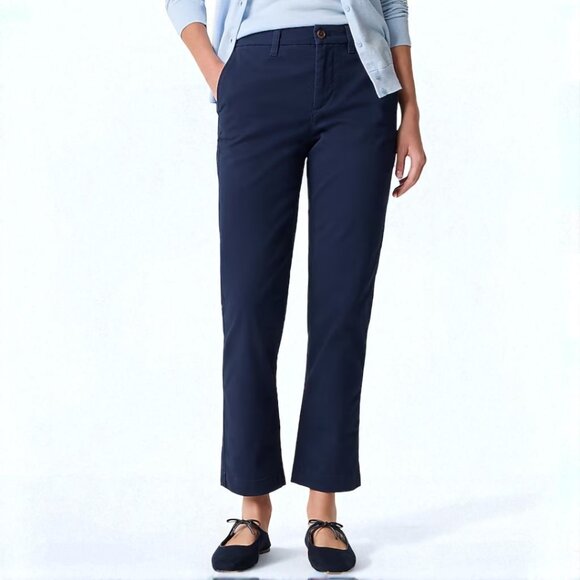 J. Crew High-rise girlfriend chino pant Size 12 - Picture 1 of 12